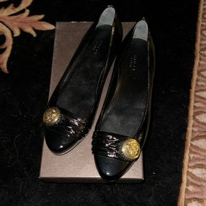Gucci Patent Leather Ballet Flats